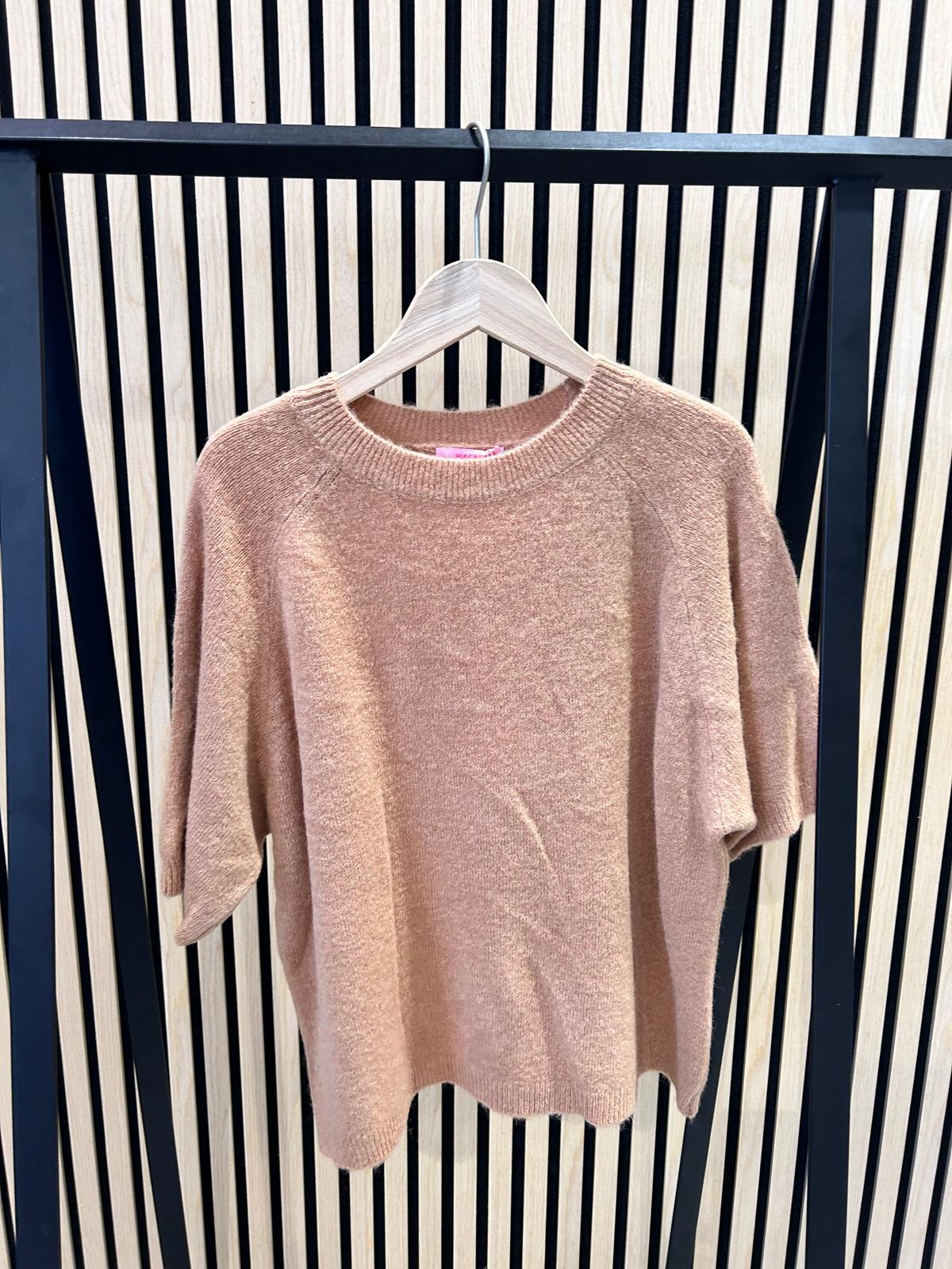 Baby Alpaka Kurzarm Pullover