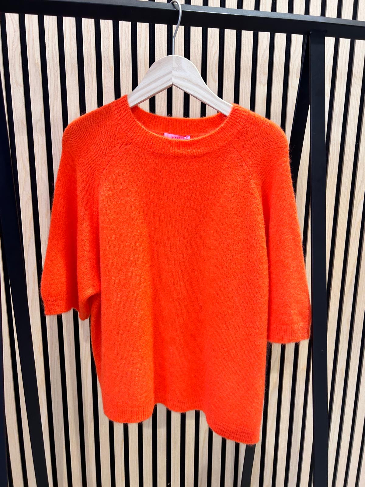 Baby Alpaka Kurzarm Pullover