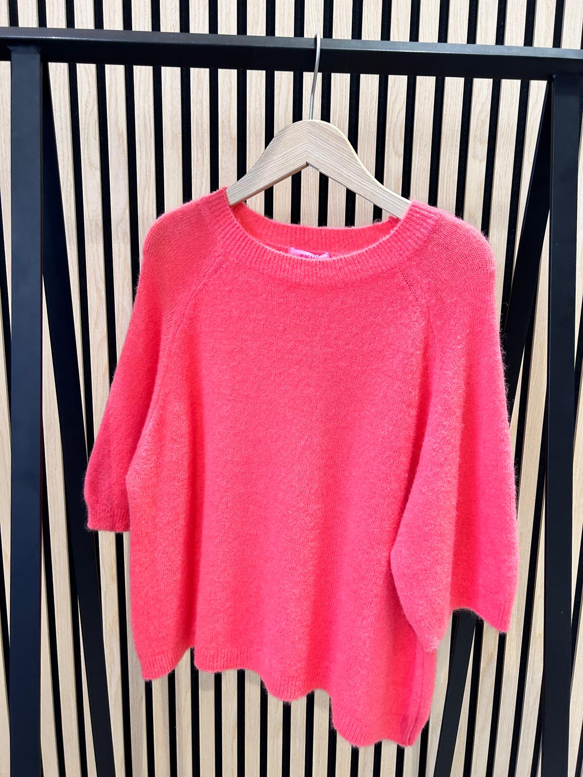 Baby Alpaka Kurzarm Pullover