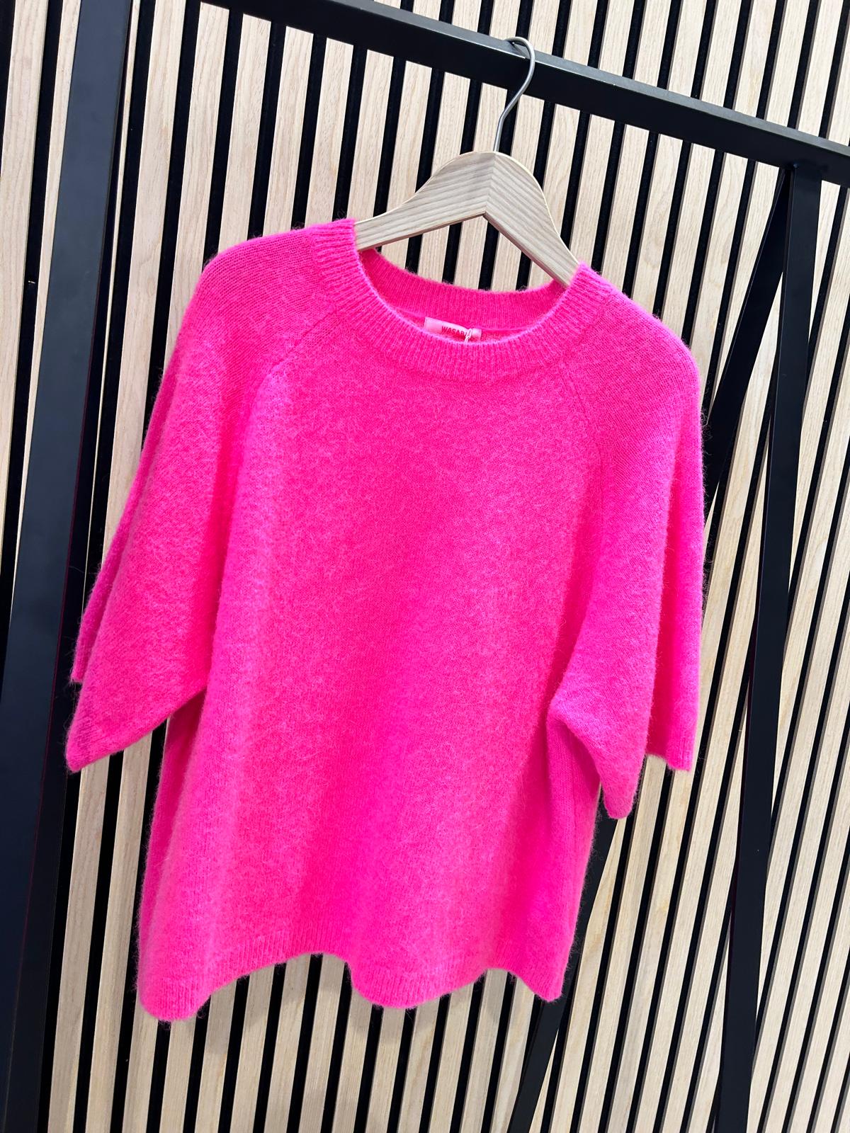 Baby Alpaka Kurzarm Pullover