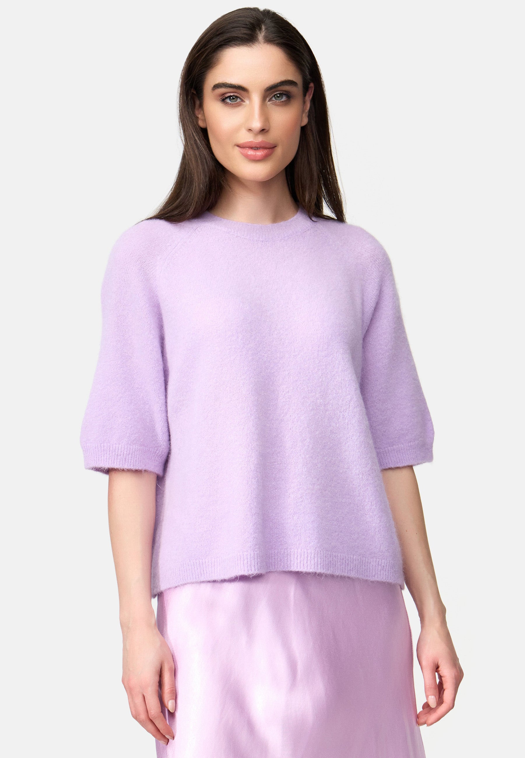 Alpaka Pulli Halbarm