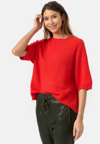 Alpaka Pulli Halbarm