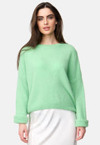 Lässiger Baby Alpaka Krempel Pulli